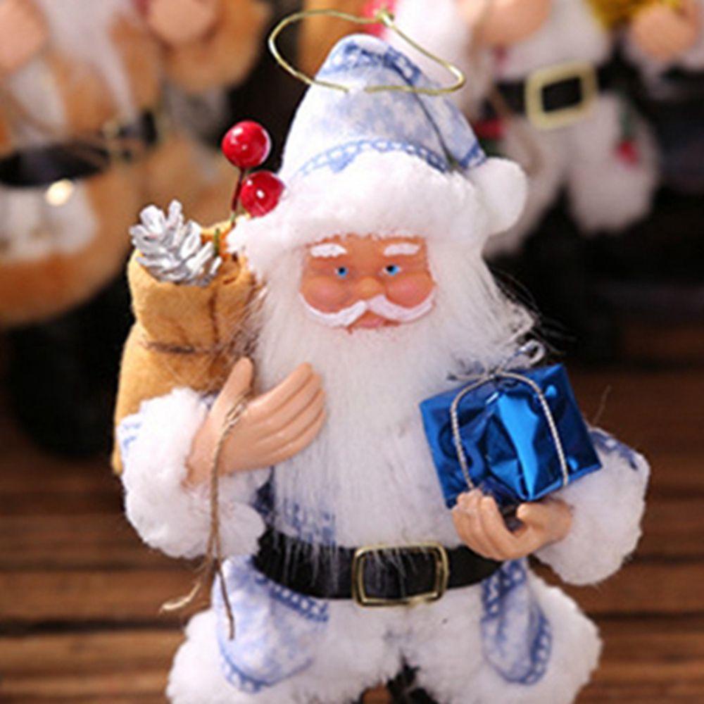 YIYU Búp Bê Hình Ông Già Noel Trang Trí Bàn Trong Nhà / Ngoài Trời Cho Bé Dịp Năm Mới