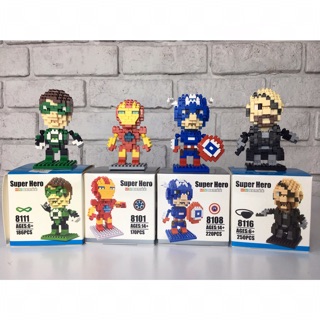 Siêu anh hùng Marvel & Dc Nanoblock