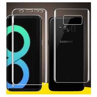 Samsung S8 – S8 Plus : Dán full màn hình và mặt sau