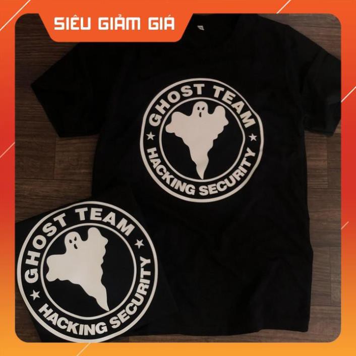 💥SALE💥( ẢNH THẬT ) Áo thun HACKING GHOST TEAM - áo Hacker đẹp giá rẻ