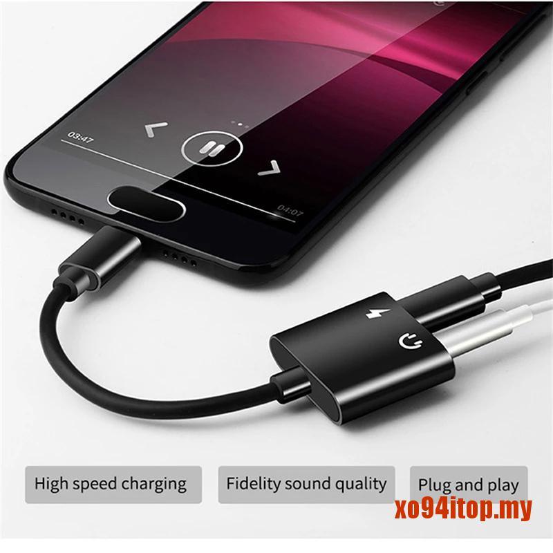 Đầu Chuyển Đổi Âm Thanh Tai Nghe 2 Trong 1 Sang 3.5mm Au | BigBuy360 - bigbuy360.vn