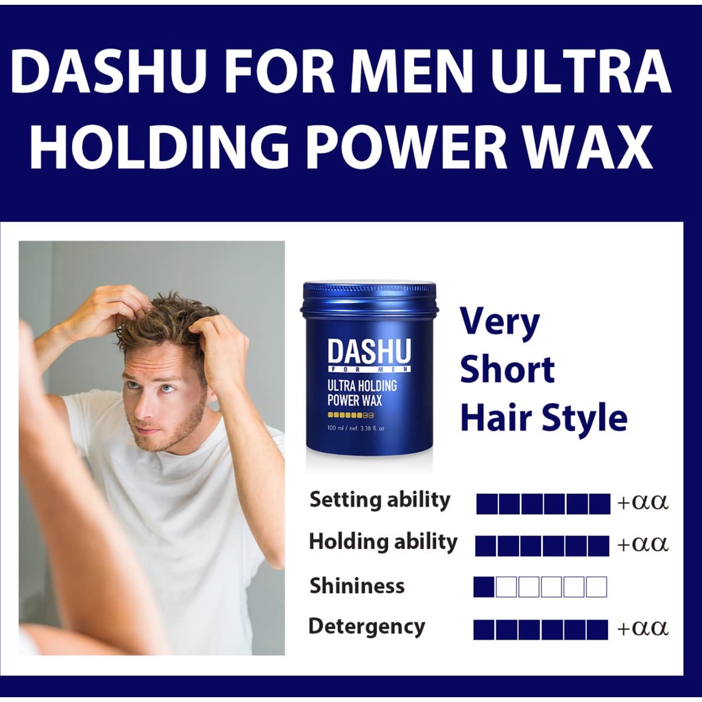 Sáp Vuốt Tóc Dashu 100ml Cao Cấp Cho Nam