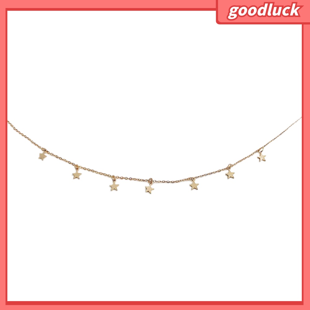 Vòng Cổ Choker Hình Ngôi Sao Năm Cánh Cho Nữ