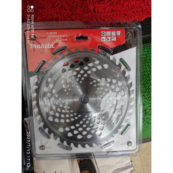 lưỡi cắt cỏ Makita 255mm
