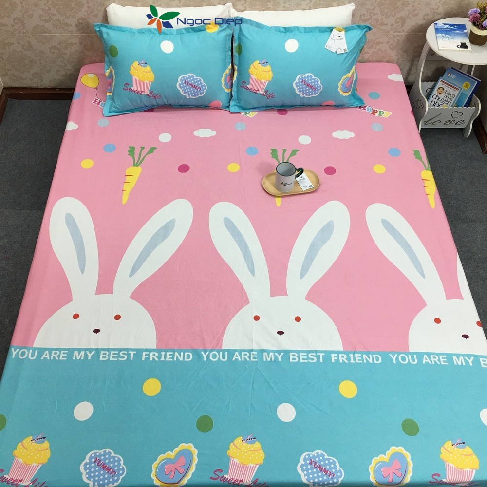 Ship hỏa tốc tphcm - bộ drap giường và 2 vỏ gối nằm mẫu quả bơ 1m6/1m8 x 2m  mẫu mới 2022 | BigBuy360 - bigbuy360.vn
