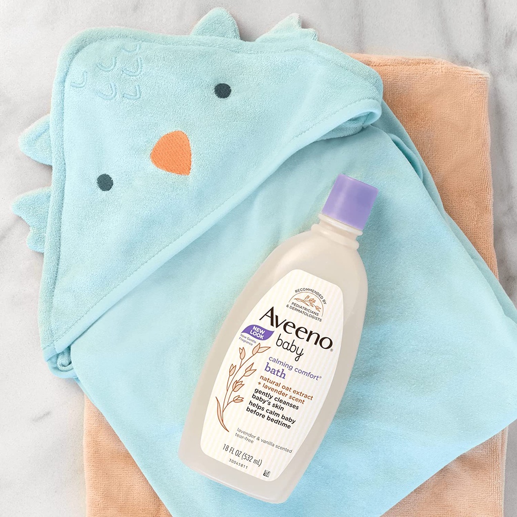 Sữa tắm cho bé  Aveeno baby hương Lavender 532ml