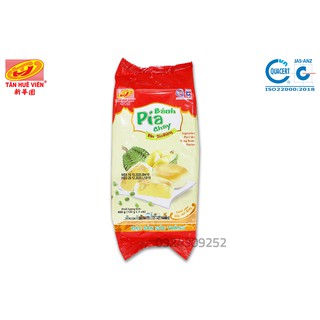 Bánh pía chay đậu tân huê viên túi 4 cái 400g