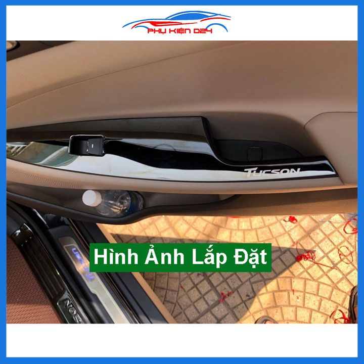 Ốp nội thất Tucson 2018-2019-2020-2021 vân Titan bảo vệ chống trầy xước và làm đẹp xe