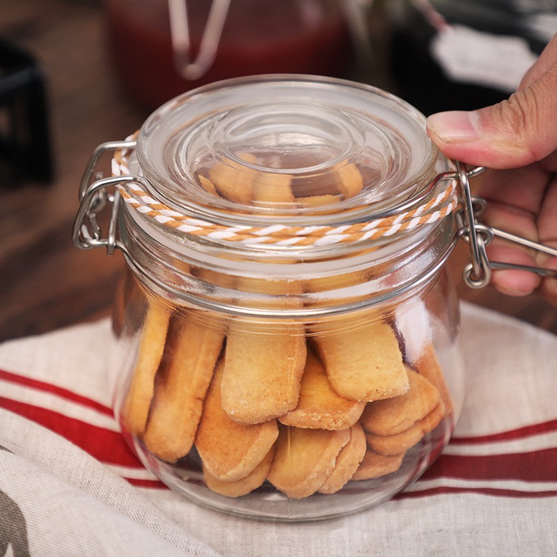 [VN] Hũ thủy tinh nắp quai cài gọng kim loại đậy kín hơi dùng đựng thực phẩm, ngâm chua, đựng kombucha | BigBuy360 - bigbuy360.vn