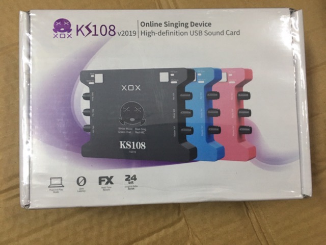 SOUND CARD XOX KS108 PHIÊN BẢN ĐẶC BIỆT