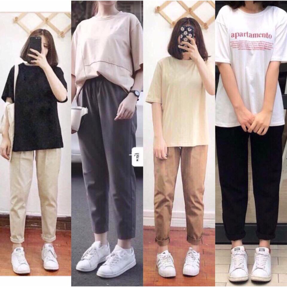 Quần kaki trơn cực hot