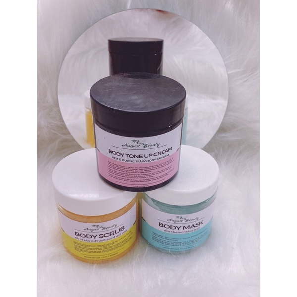 [8August] MEN TẮM PHỦ TRẮNG BODY AUGUST BEAUTY | BigBuy360 - bigbuy360.vn