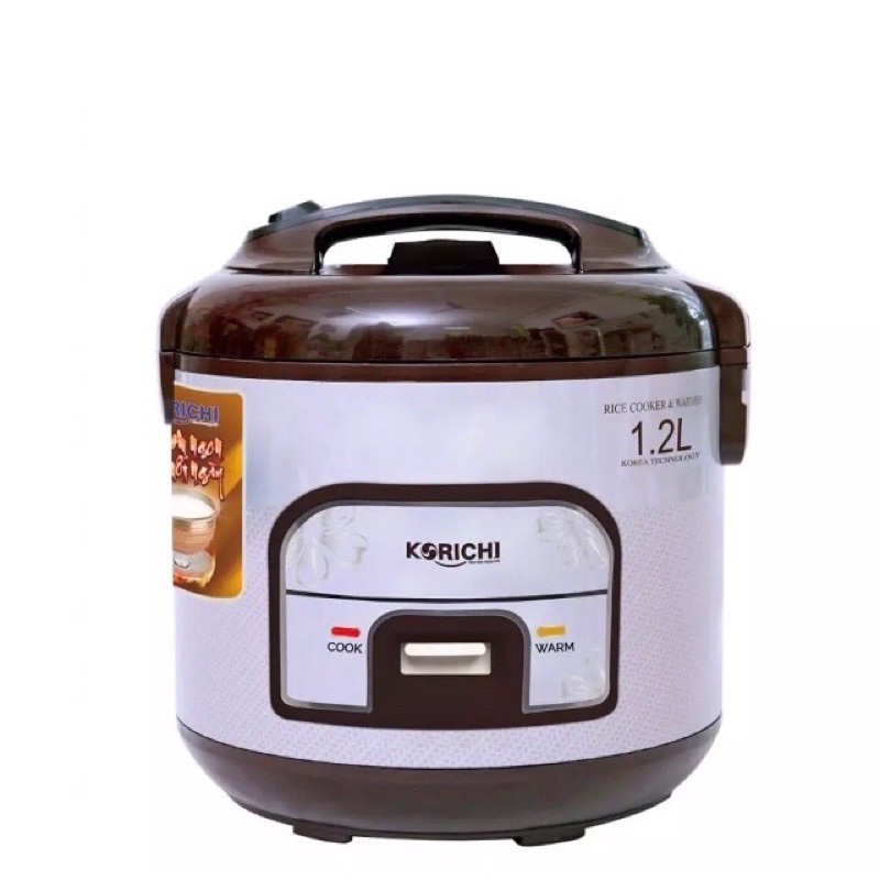 [ Miễn Ship] Nồi cơm điện lòng niêu 1,2L  KORICHI KRC-1812 hàng chính hãng giá rẻ