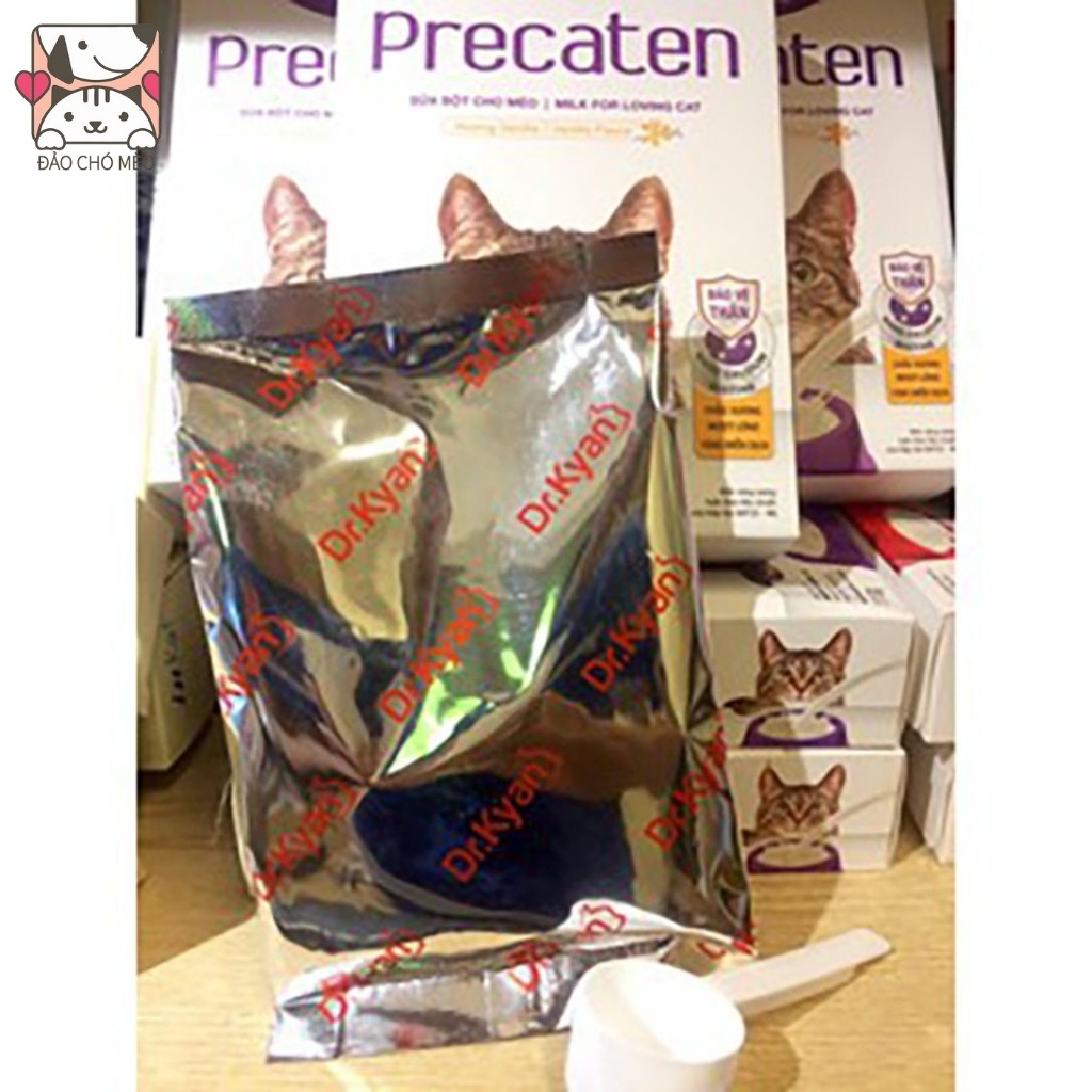 Sữa Cho Chó Mèo Dr.Kyan Precaten cao cấp - sữa chó sữa mèo [hộp giấy 110g] - Đảo Chó Mèo