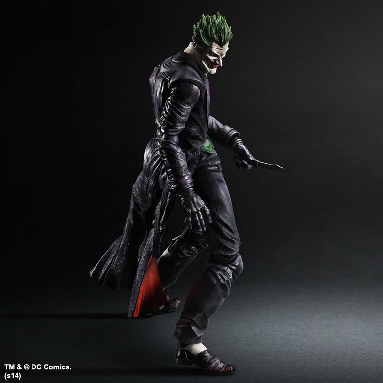 Mô hình Play Arts Joker ver Batman Arkham Origins - PAK
