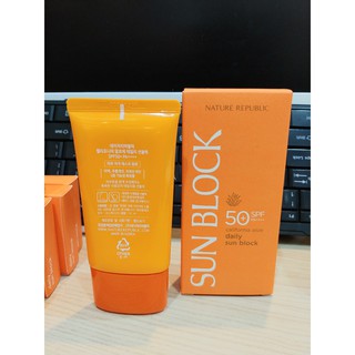 Kem chống nắng sunblock nature republic daily – Hàn quốc