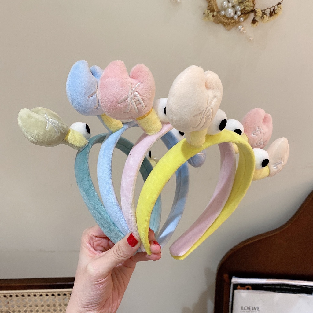 Băng đô cài tóc thiết kế càng tôm hùm đáng yêu xinh xắn dành cho nữ