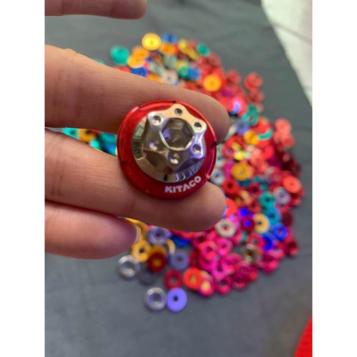 Lông Đền Nhôm CNC Kitaco 6li / 8li / 10li / 12li