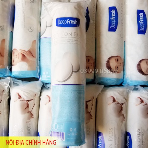 Bông Tẩy Trang Deep Fresh Cotton Pads 70- 100 miếng