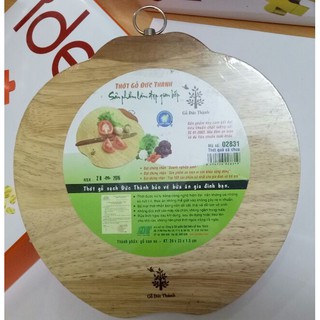 Thớt cà chua Gỗ Đức Thành 02831