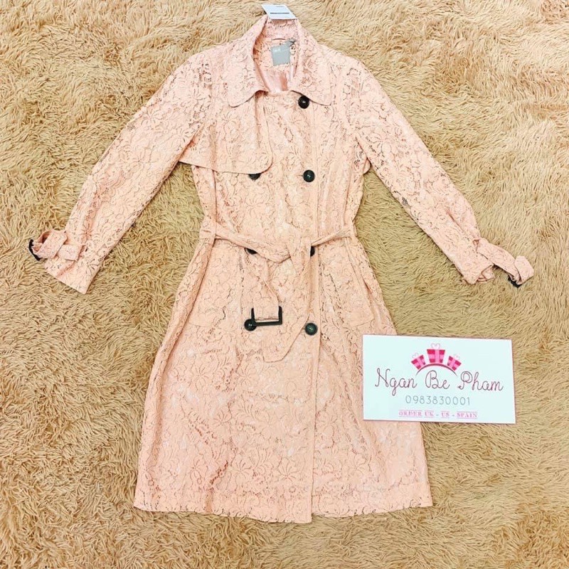 Áo khoác Trench coat Ren UK AUTH