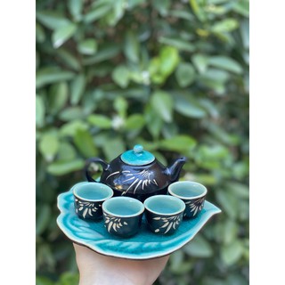 Bộ Ấm Chén Mini🍎 Hàng Bát Tràng🍎 Cao Cấp🍎