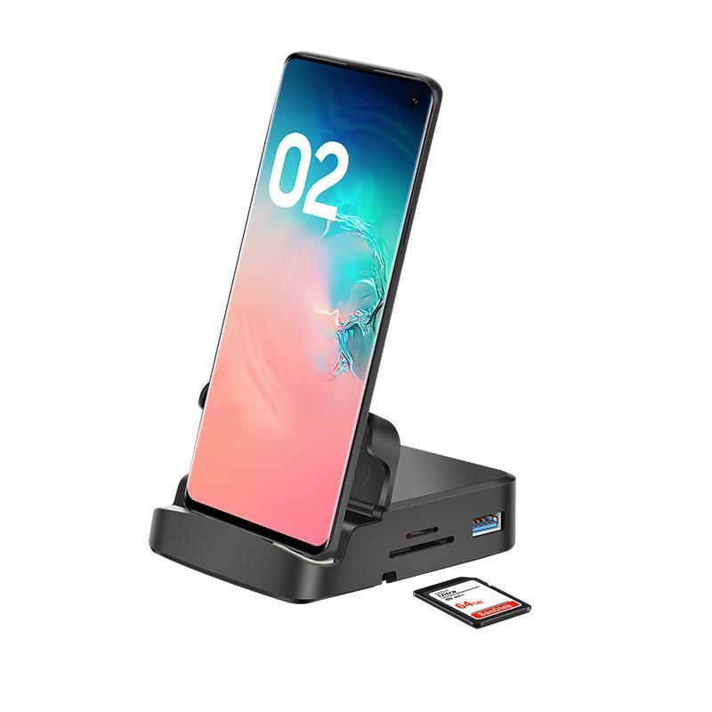 Jianyuan3er Thích hợp cho Samsung dex Docking Station typec sang hdmi Nut R2 Bộ chuyển đổi điện thoạ