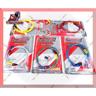 Dây dầu thắng đĩa trước morin đầu nhôm ms827