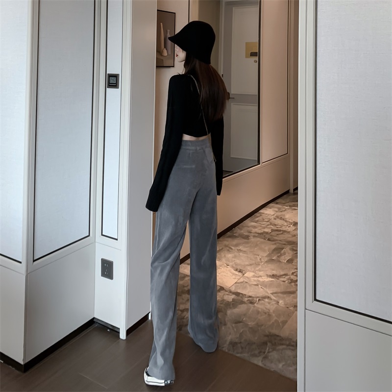 Quần Ống Rộng Cạp Cao Chất Tăm Cao Cấp Ống Thụng Kiểu Dáng Hip Hop Ulzzang Unisex Sugal QUAN NU 024