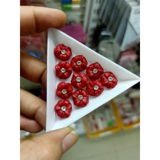 hoa đậu bột trang trí nails 5 cánh