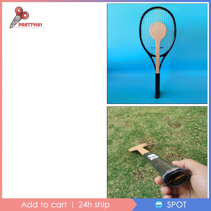 [Prettyia1] Muỗng Đánh Tennis Bằng Gỗ Cho Người Mới Bắt Đầu