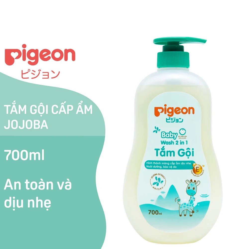Tắm gội pigeon jojoba - hoa hướng dương 200ml-700ml(CAM KẾT HÀNG CHÍNH HÃNG)