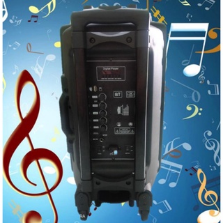 Loa kéo bluetooth bass 30(Tặng 3 Mic)