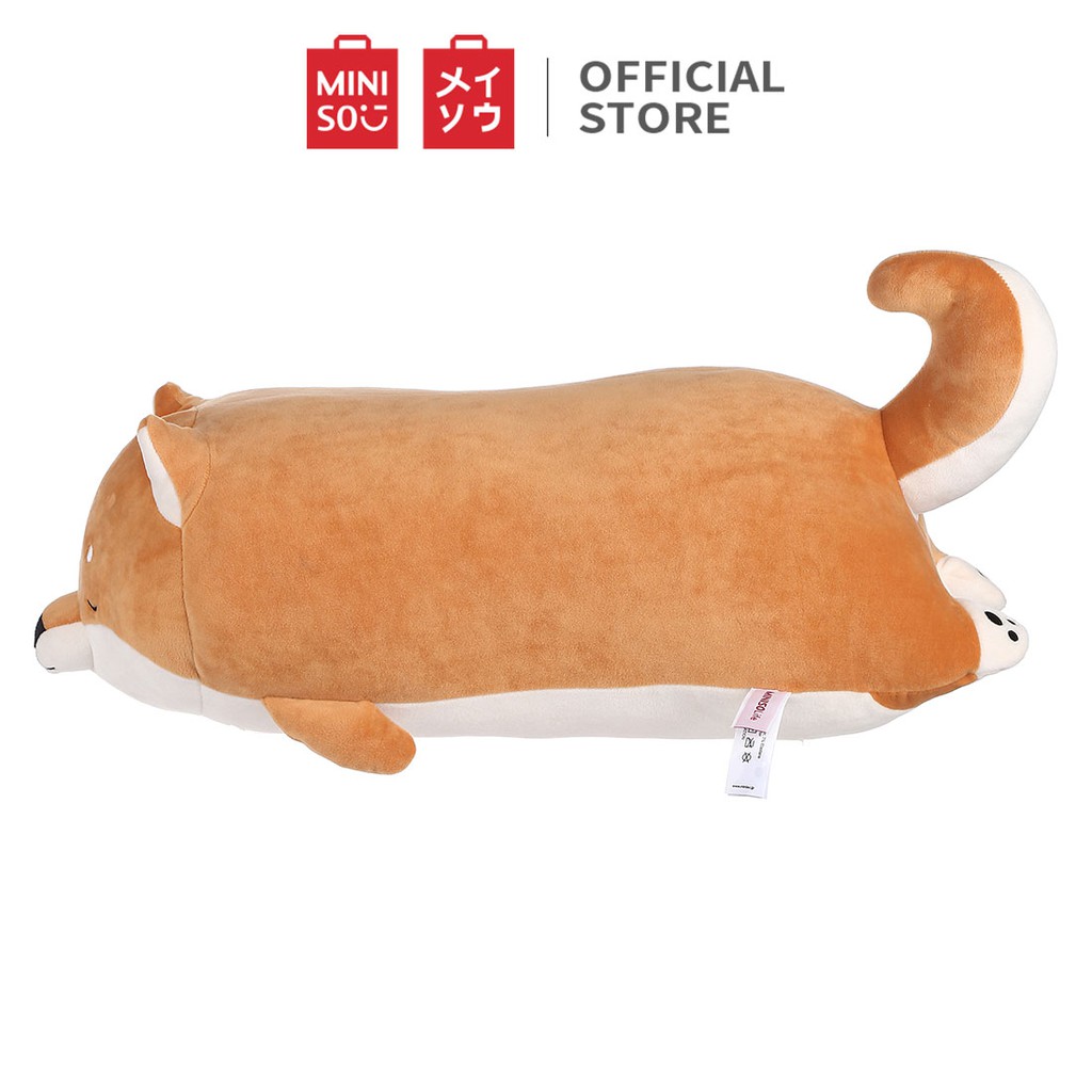 [Mã LIFECPMALL giảm 12% đơn 250K] Chó Shiba nhồi bông Miniso (Nâu) - Hàng chính hãng