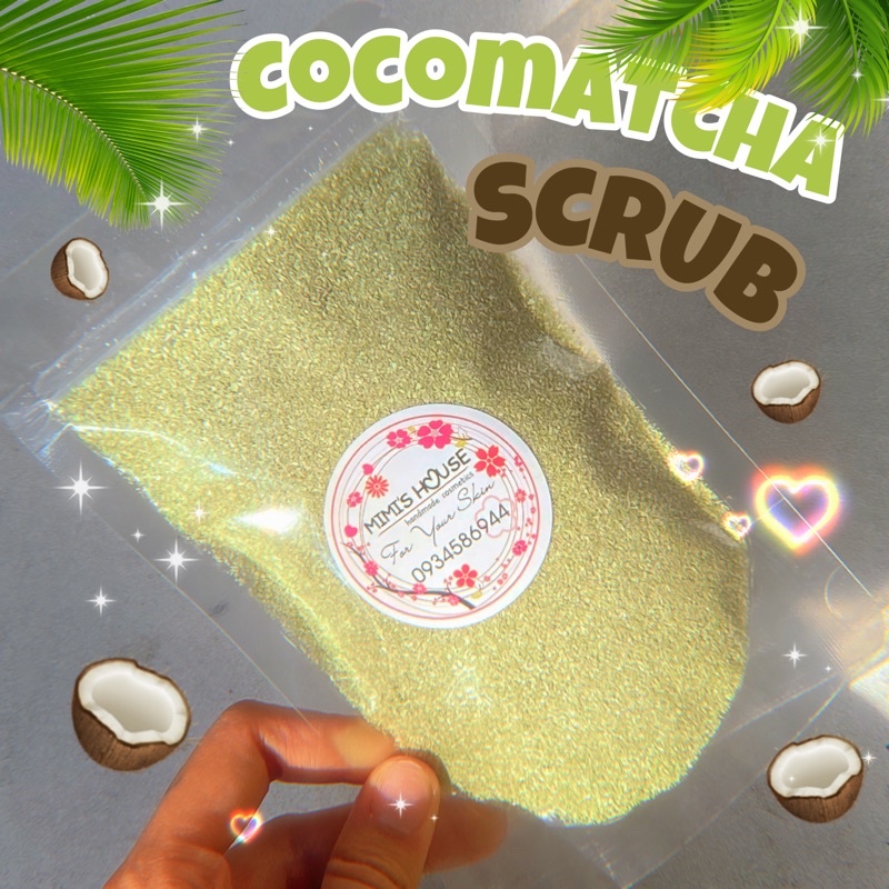 SCRUB DỪA MATCHA