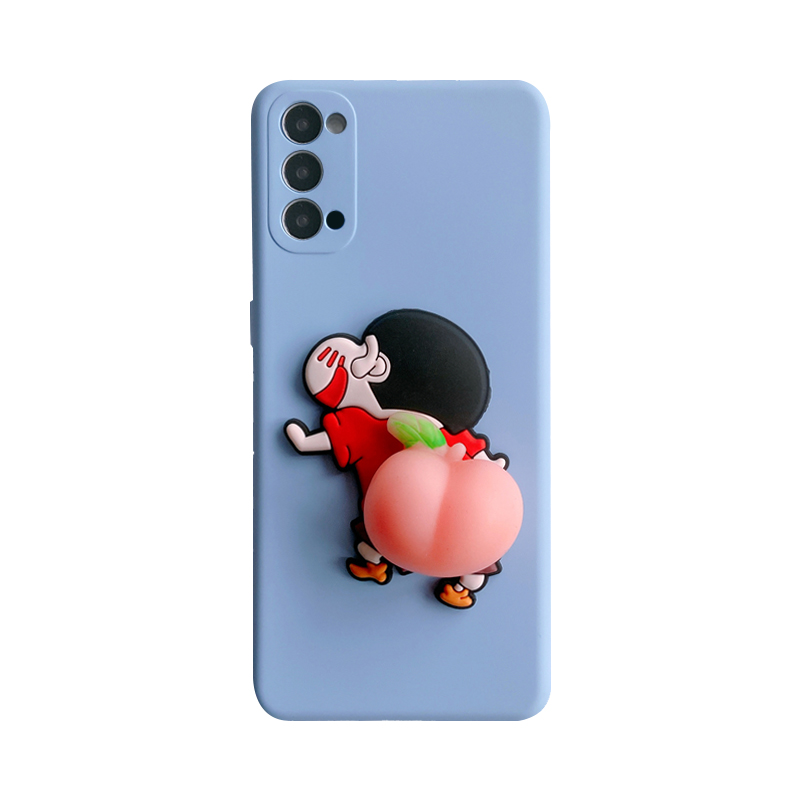 Dễ Thương Ốp Điện Thoại In Hình Cậu Bé Bút Chì Shin Chan Đào Cho Samsung Note 10 Plus Pro J2 J5 J7 Prime J4 J6 Plus A8 A7 A9 A6 2018