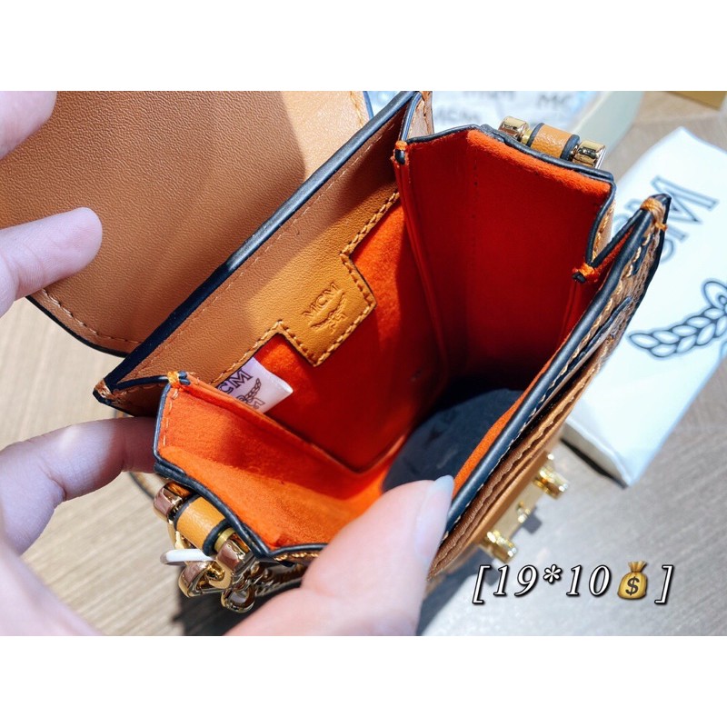 Túi đeo chéo, túi đựng phụ kiện mini thời trang cao cấp MCM