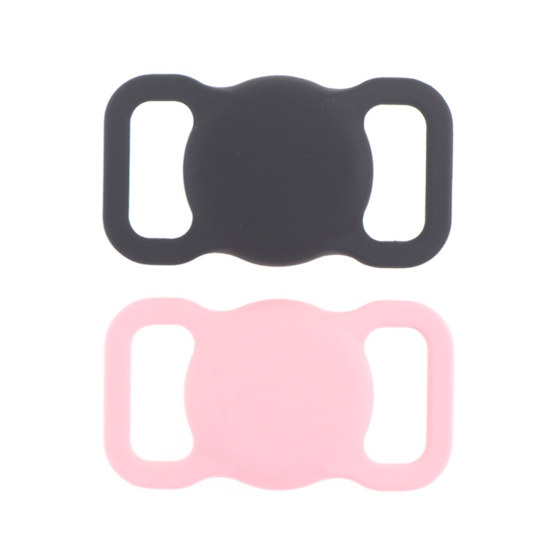 Ctyf Pet Silicone Protective Case GPS Dog Cat Collar Loop for Airtag Anti-lost Device Fine