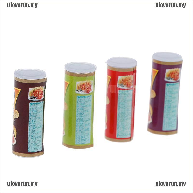 Set 4 Mô Hình Khoai Tây Chiên Tỉ Lệ 1: 12 Trang Trí Nhà Búp Bê