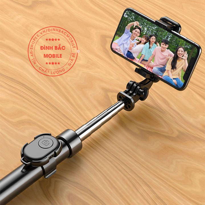 Gậy chụp ảnh bluetooth S03 kiêm Tripod live stream dễ dàng hơn Gậy selfie đa | BigBuy360 - bigbuy360.vn