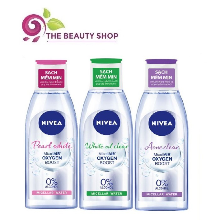 Nước tẩy trang Nivea Micellar Water 125ml - BẢN MỚI chai nhỏ