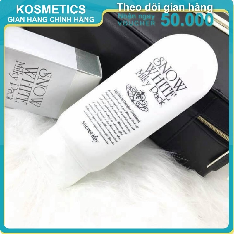 Kem tắm trắng toàn thân SECRET KEY Snow White Milky Pack 200 ml | BigBuy360 - bigbuy360.vn