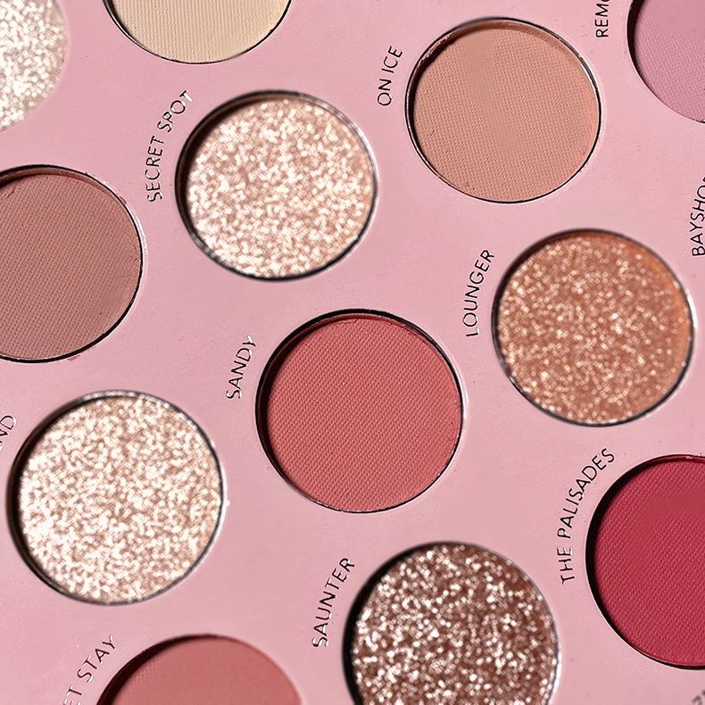 Bảng Phấn Mắt ErshiQi 30 Màu Lì Lấp Lánh Trang Điểm Chuyên Nghiệp