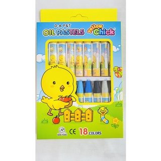 Bút sáp dầu Dong - A hình con gà 12 đến 48 màu