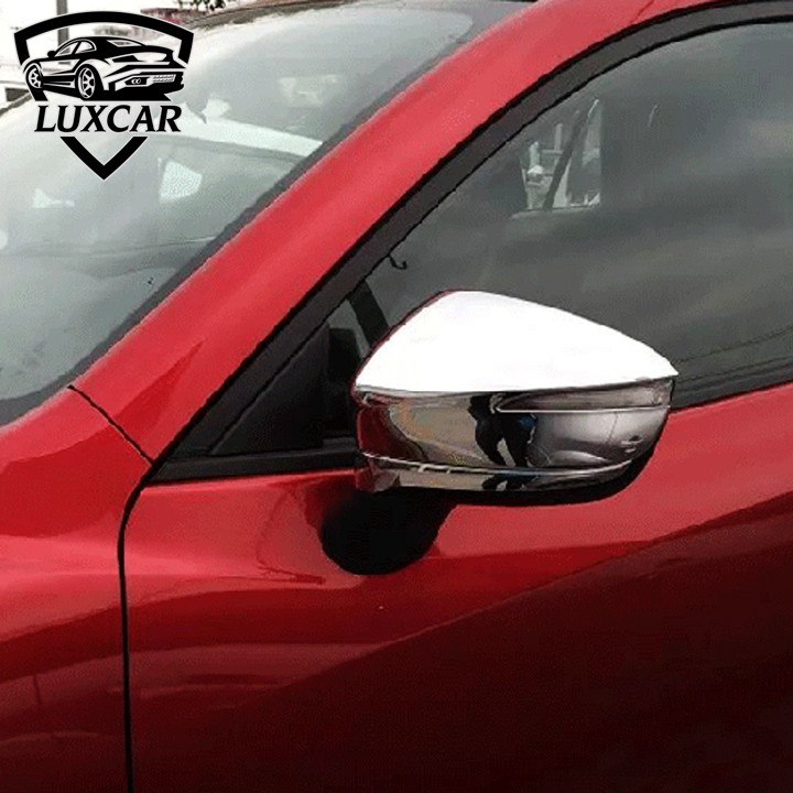 Ốp gương chiếu hậu MAZDA CX5 đời 2018-2021 mạ Crom cao cấp LUXCAR