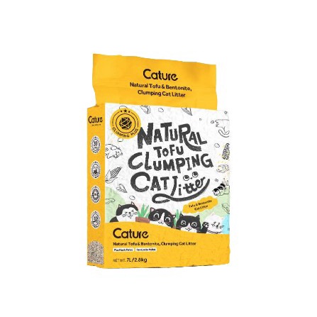 Cát vệ sinh đậu nành Cature Tofu cho mèo 7L mẫu mới