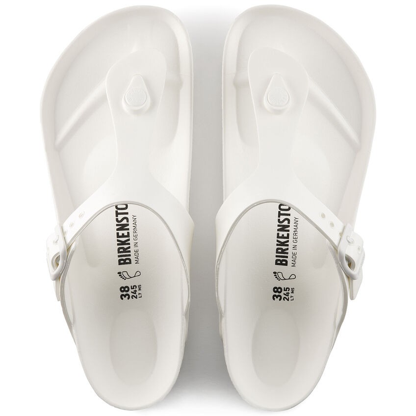 Dép Xỏ Ngón Nam Nữ Unisex Birkenstock Gizeh 128221 Màu Trắng