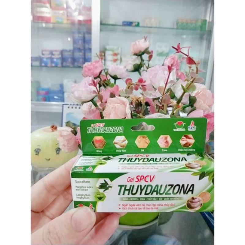✅GEL SPCV THUYDAUZONA✅ ngăn ngừa viêm da, mụn rộp, zona, thủy đậu, tay chân miệng