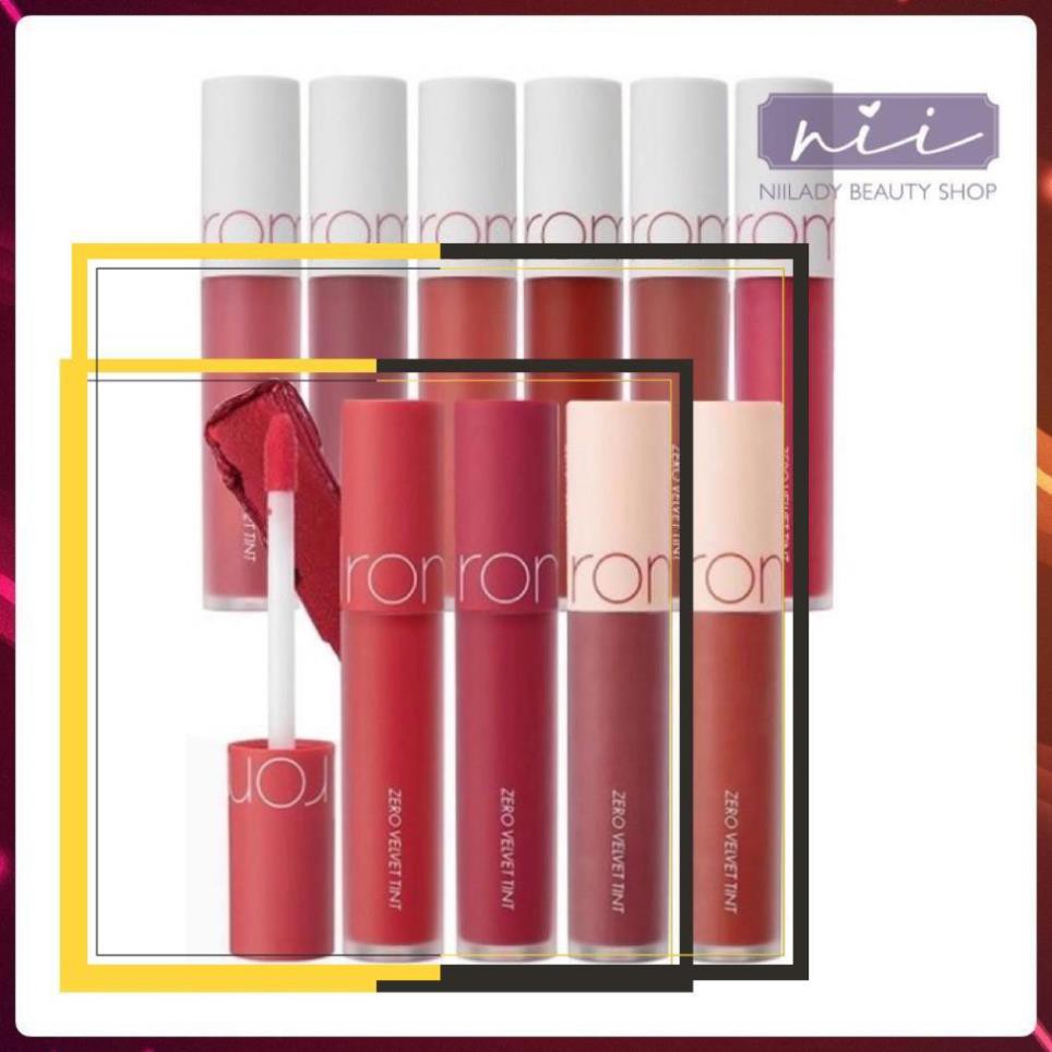 [Màu mới #18~21] Son Romand Zero Velvet Tint