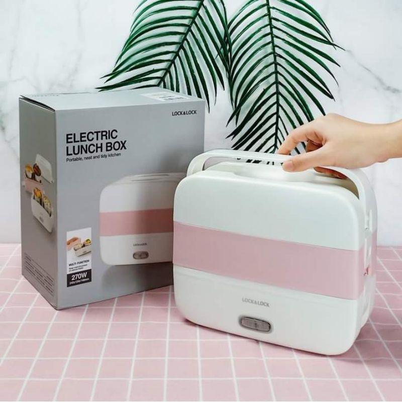 Hộp cơm cắm điện Lock&Lock EJR236WHT 1.7Lit
